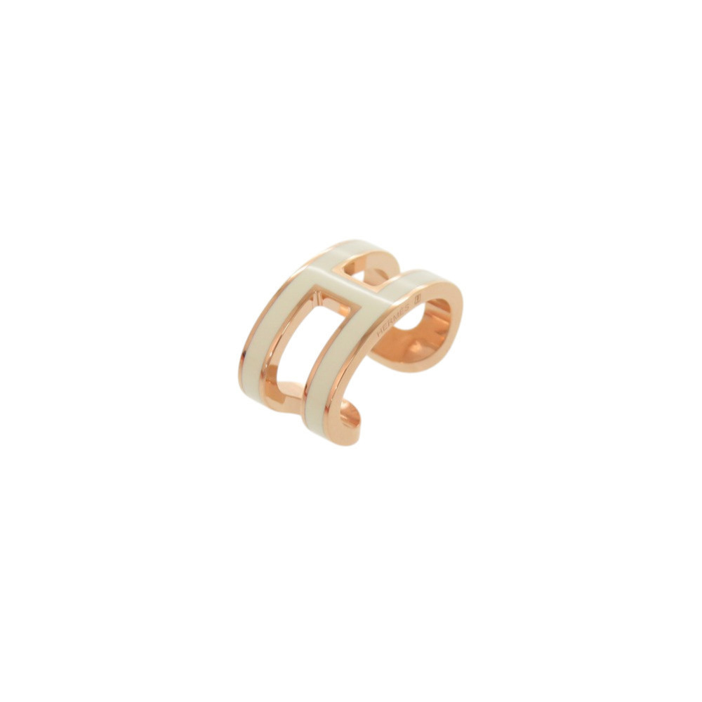 HERMES White Ear Cuff